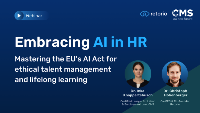 Retorio - AI act Webinar banner 