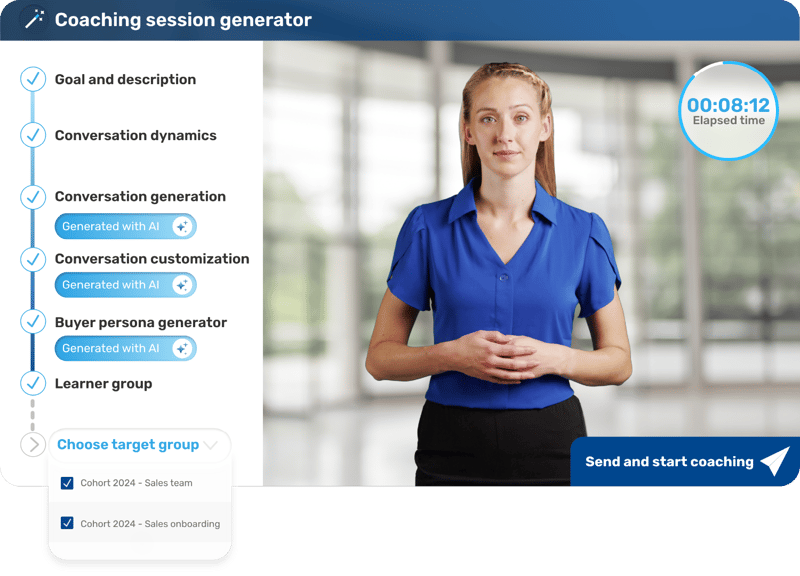 Retorio - AI coaching patform - coaching session generator